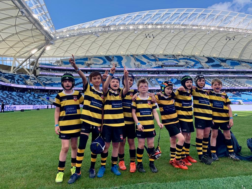 CobdenHayson supports Balmain Junior Rugby for the 12th year