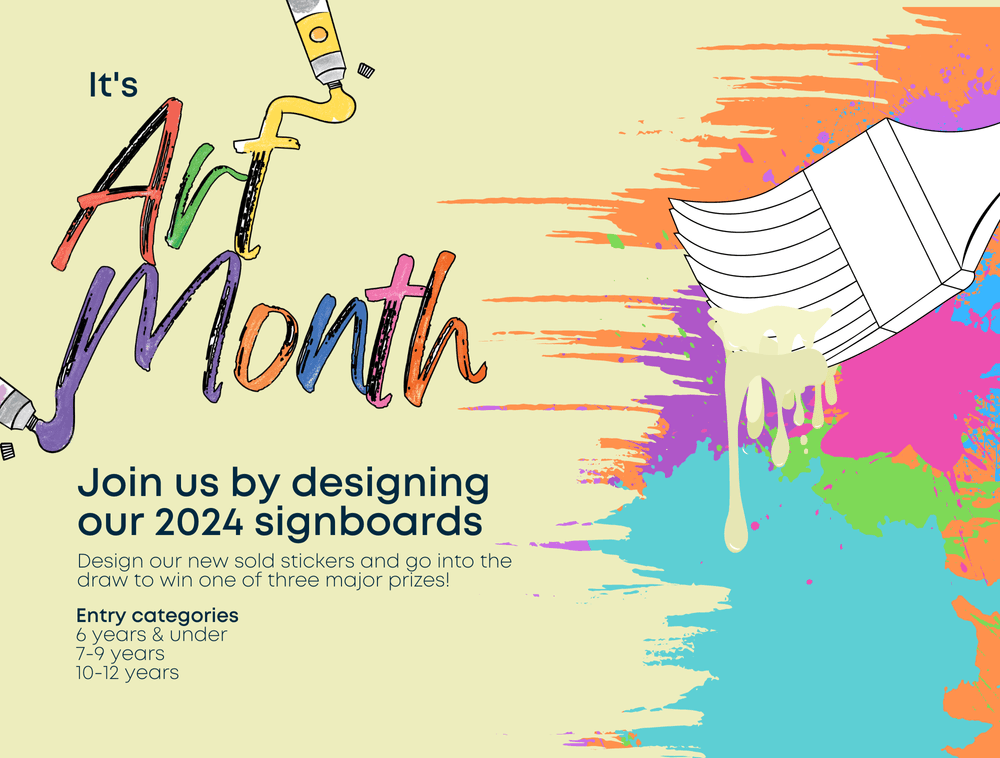 Calling all budding young artists – Art Month 2024